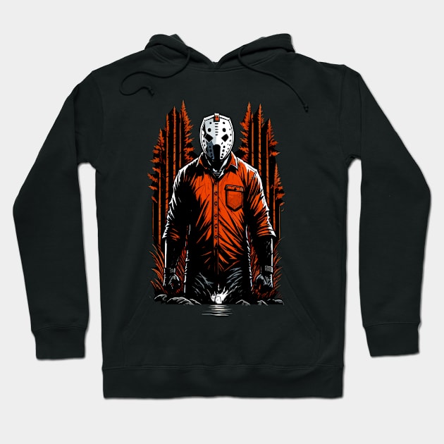 Casual Shirt Voorhees Hoodie by DeathAnarchy